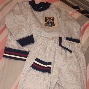 Sweatsuit outfit for baby boy new never worn